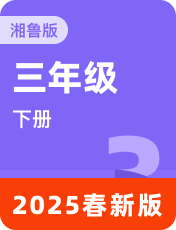 湘鲁教版 三年级下册